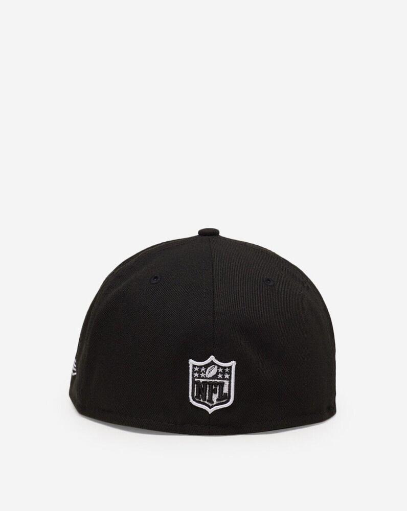 New Era Philadelphia Eagles Super Bowl Side Patch Black 59FIFTY Fitted Hat 7 3/4 - Picture 4 of 5